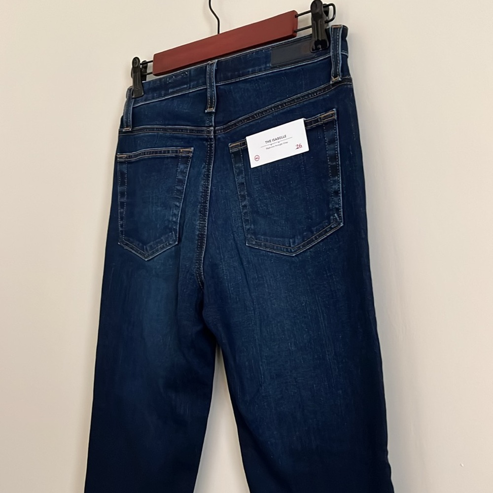 π AG Adriano Goldschmidt Dark Wash Denim Jeans - Picture 9 of 16